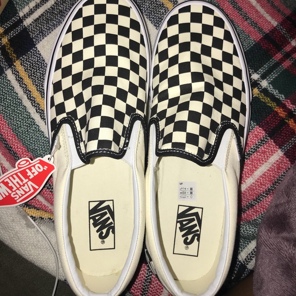 Vans Checkered Slip ons